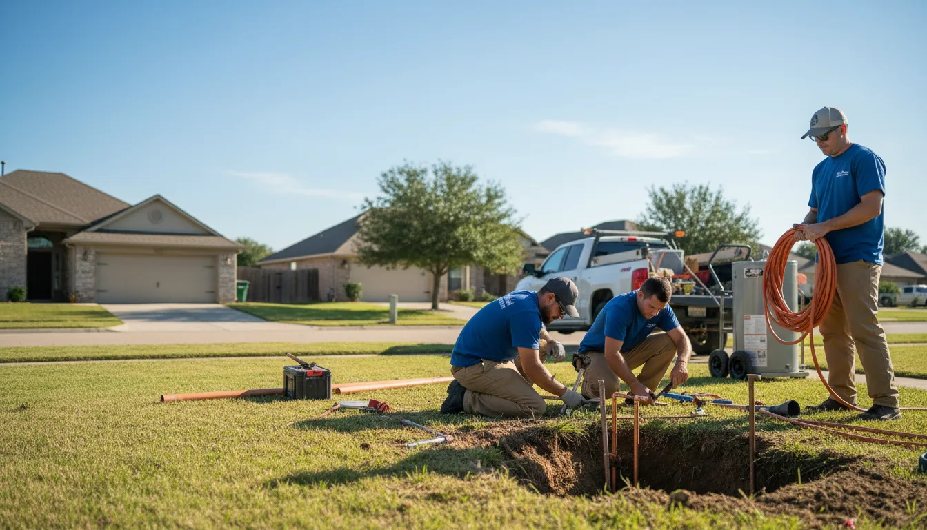 Plumber in Mcqueeney, TX near me